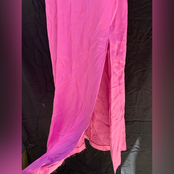 Sexy Pink Spaghetti Strat Dress - Picture 3 of 5